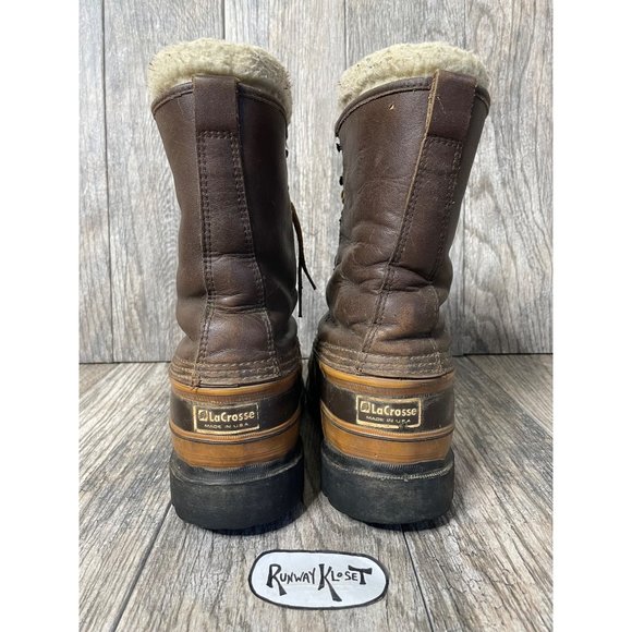 LaCrosse Shoes Lacrosse Outdoorsman Usa Made Vibram Mens Leather